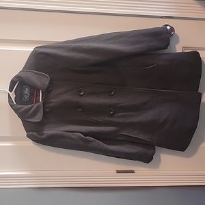 Wool Peacoat jacket size Large